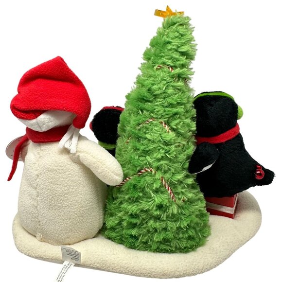 Hallmark Very Merry Trio Animated Snowman Penguins Decoration READ - Picture 4 of 8